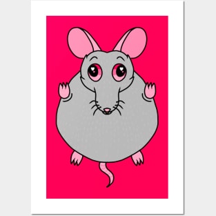 The Roundest Rat (Full Color Version) Posters and Art